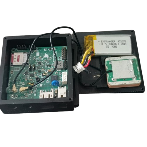 Chapre GT-01 internal components, PCB and battery thumbnail
