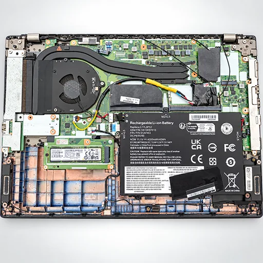 NANO CH02 fully installed inside laptop, overview thumbnail